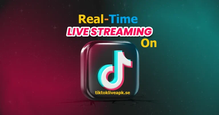 Real-Time Live Streaming Experience on Tik Tok